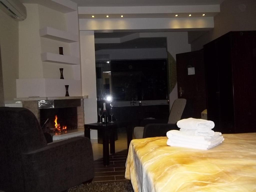 Nostos Hotel Káto Loutrákion Rum bild